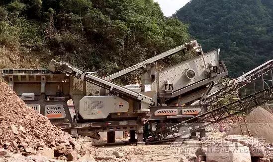 黎明重工轮胎式移动站 驰赴浙江并成功投产